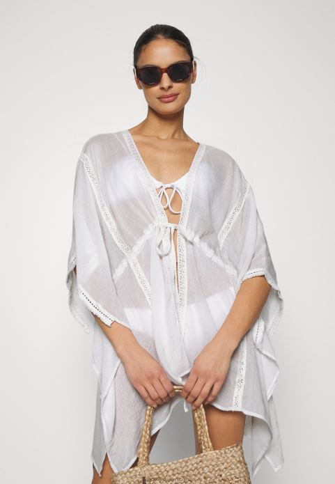 sievietes pludmales aksesuārs balts 2LHT746 Anna Field