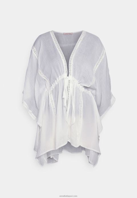 sievietes pludmales aksesuārs balts 2LHT746 Anna Field