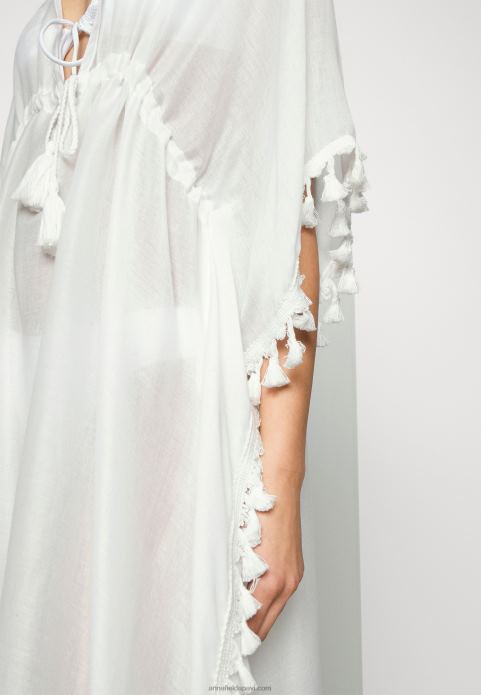 sievietes pludmales aksesuārs balts 2LHT749 Anna Field