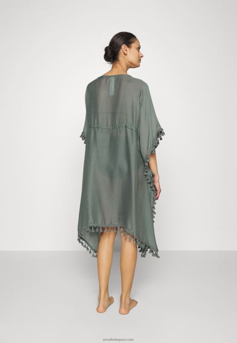 sievietes pludmales aksesuārs haki 2LHT744 Anna Field