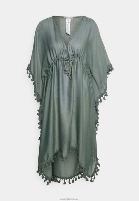 sievietes pludmales aksesuārs haki 2LHT744 Anna Field