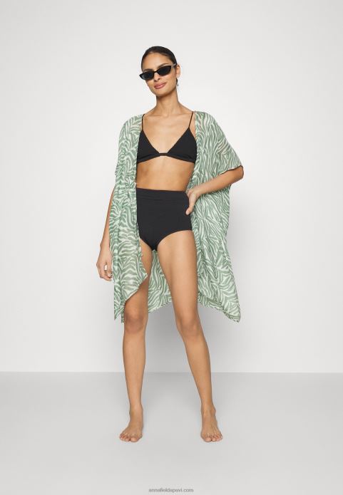 sievietes pludmales aksesuārs haki/balts 2LHT753 Anna Field