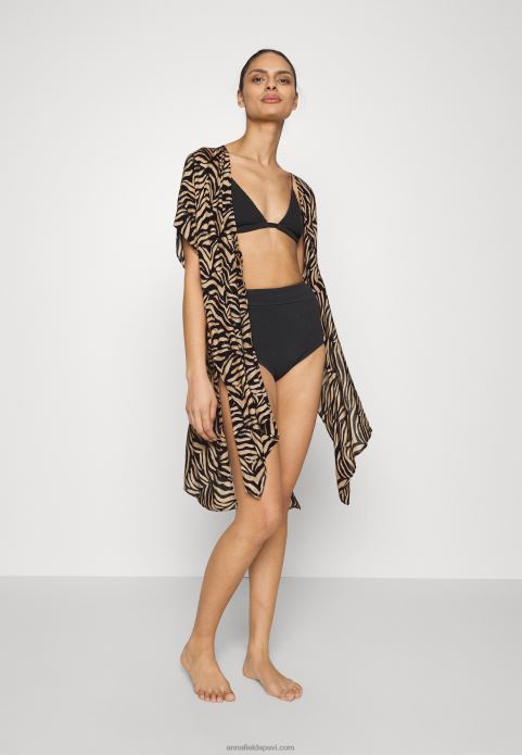 sievietes pludmales aksesuārs melns/iedegums 2LHT745 Anna Field