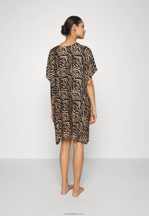 sievietes pludmales aksesuārs melns/iedegums 2LHT745 Anna Field