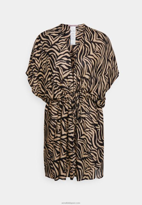 sievietes pludmales aksesuārs melns/iedegums 2LHT745 Anna Field