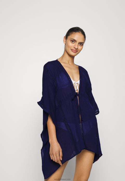 sievietes pludmales aksesuārs tumši zils 2LHT740 Anna Field