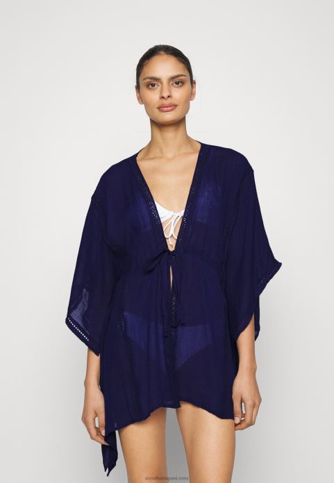 sievietes pludmales aksesuārs tumši zils 2LHT740 Anna Field