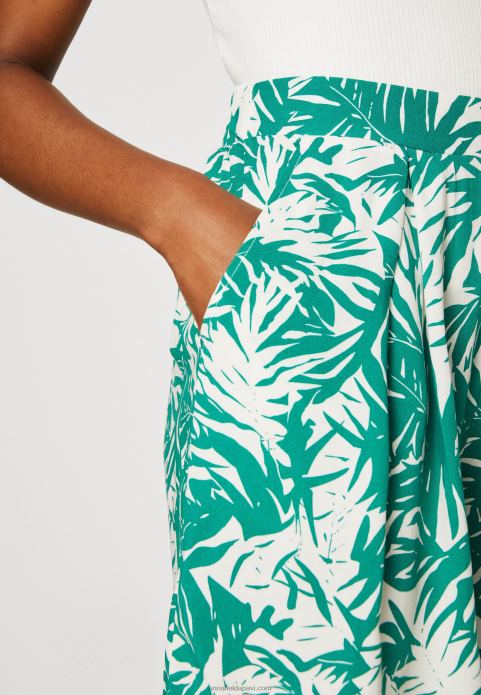 sievietes šorti zaļi/balti 2LHT861 Anna Field