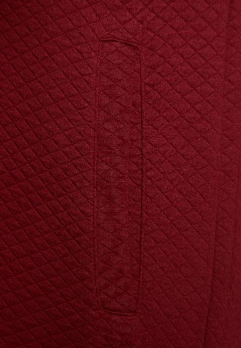 sievietes bordo džemperis ar rāvējslēdzēju 2LHT735 Anna Field