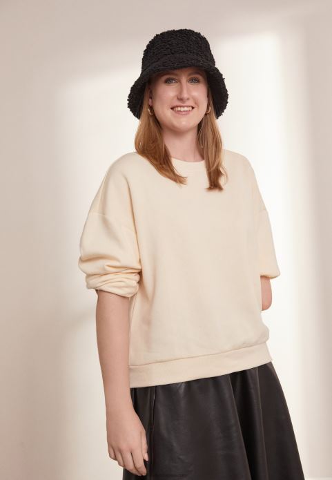 sievietes džemperis bēšs 2LHT758 Anna Field