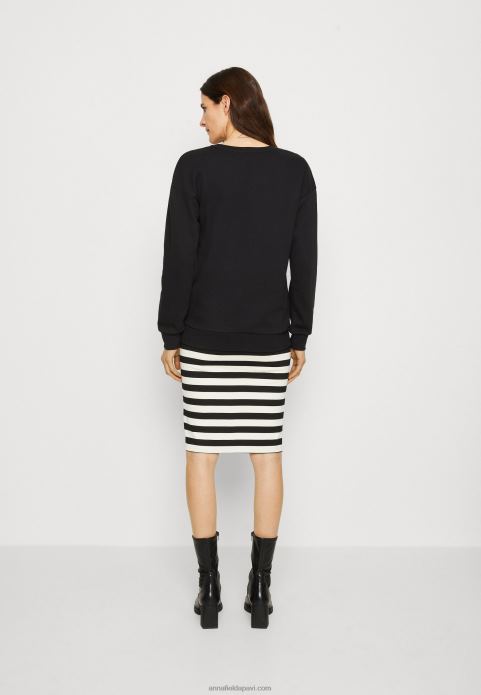 sievietes džemperis melns 2LHT764 Anna Field