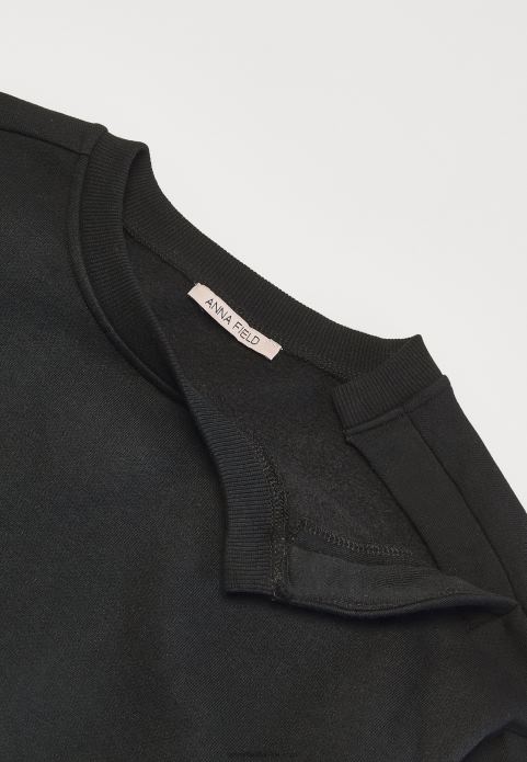 sievietes džemperis melns 2LHT765 Anna Field