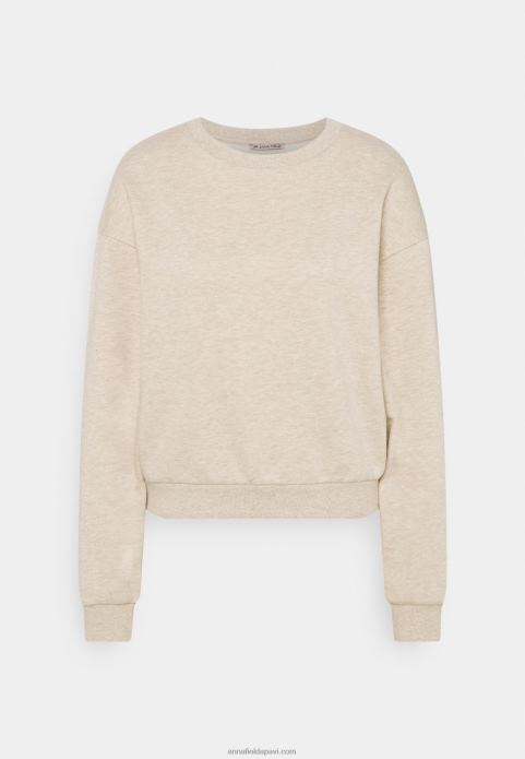 sievietes džemperis raibs bēšs 2LHT756 Anna Field