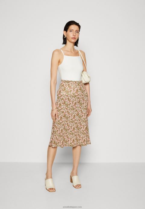 sievietes a-line svārki daudzkrāsaini 2LHT786 Anna Field