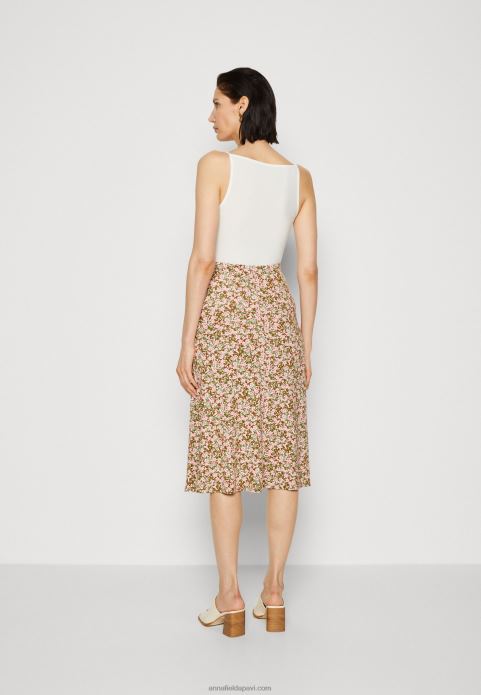 sievietes a-line svārki daudzkrāsaini 2LHT786 Anna Field