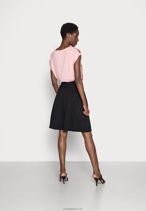 sievietes a-line svārki melni 2LHT773 Anna Field