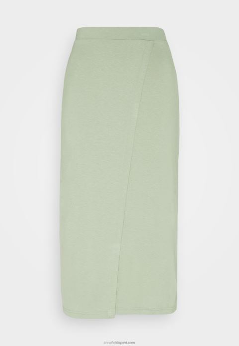 sievietes ietīšanas svārki gaiši zaļi 2LHT816 Anna Field