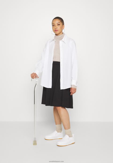 sievietes kroku svārki melni 2LHT779 Anna Field