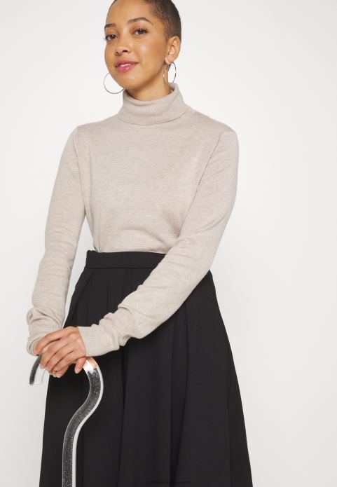 sievietes kroku svārki melni 2LHT779 Anna Field