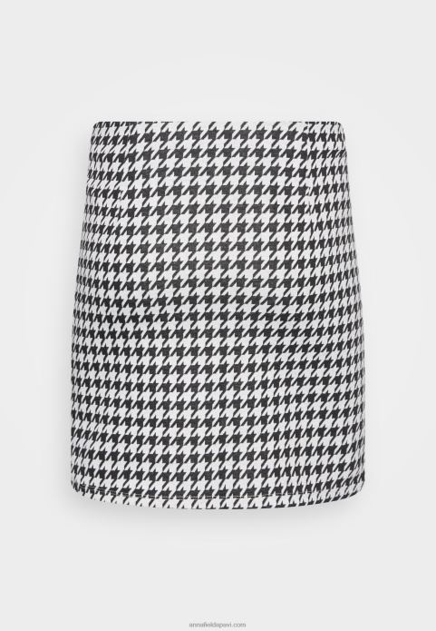 sievietes mini svārki melni/balti 2LHT792 Anna Field