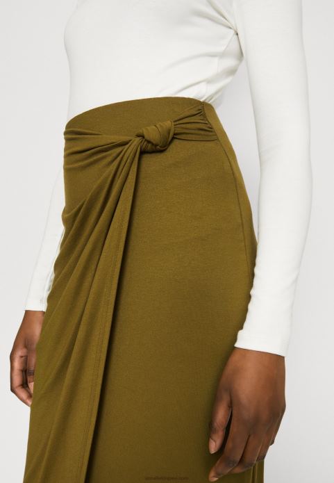 sievietes zīmuļu svārki haki 2LHT800 Anna Field