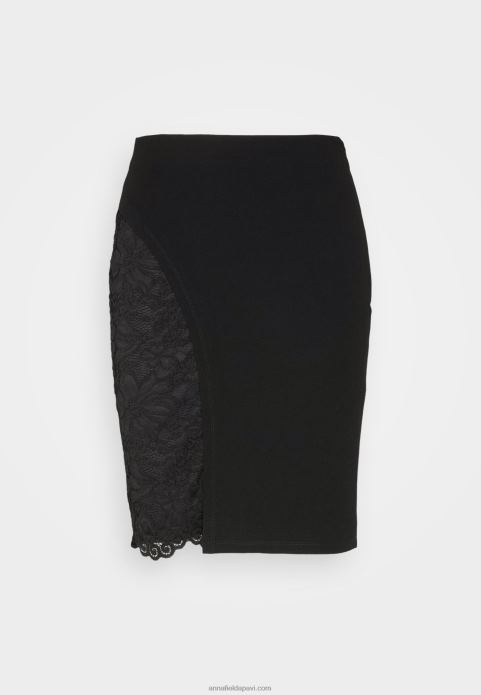 sievietes zīmuļu svārki melni 2LHT799 Anna Field