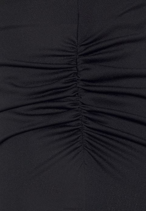 sievietes zīmuļu svārki melni 2LHT811 Anna Field