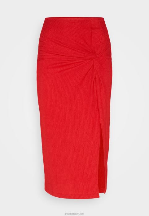 sievietes zīmuļu svārki sarkani 2LHT809 Anna Field