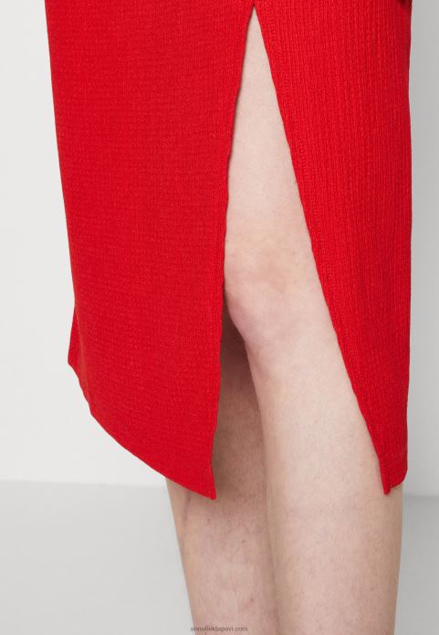 sievietes zīmuļu svārki sarkani 2LHT809 Anna Field