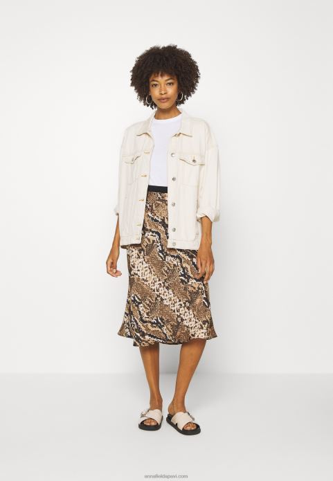 sievietes 2 iepakojuma pamata t-krekls balts/melns 2LHT316 Anna Field