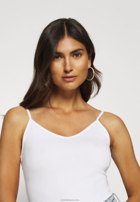 sievietes 2 iepakojumu tops balts/melns 2LHT507 Anna Field