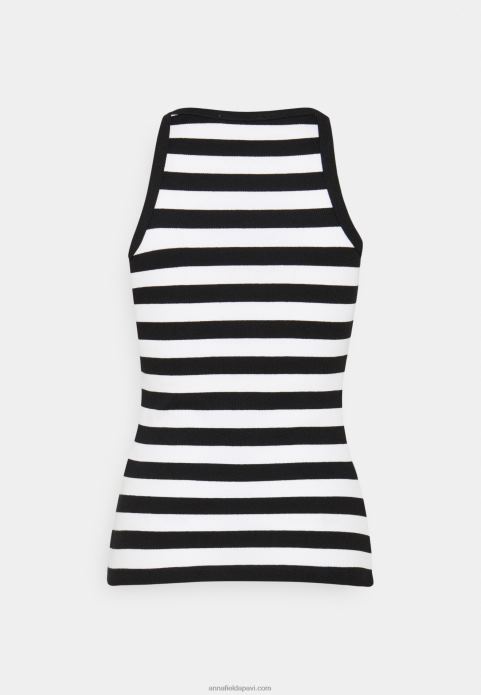 sievietes 2 iepakojumu tops melns 2LHT383 Anna Field