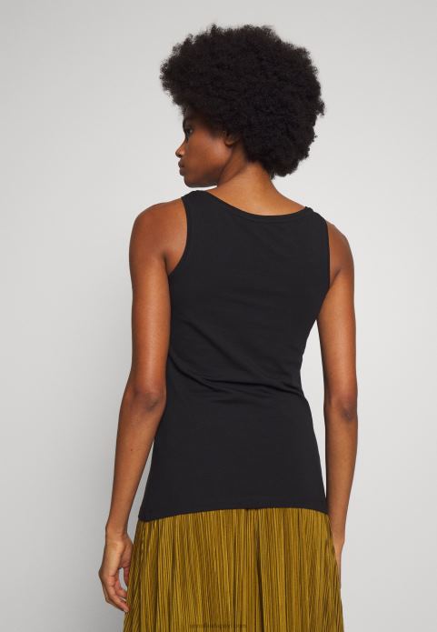 sievietes 2 iepakojumu tops melns 2LHT508 Anna Field