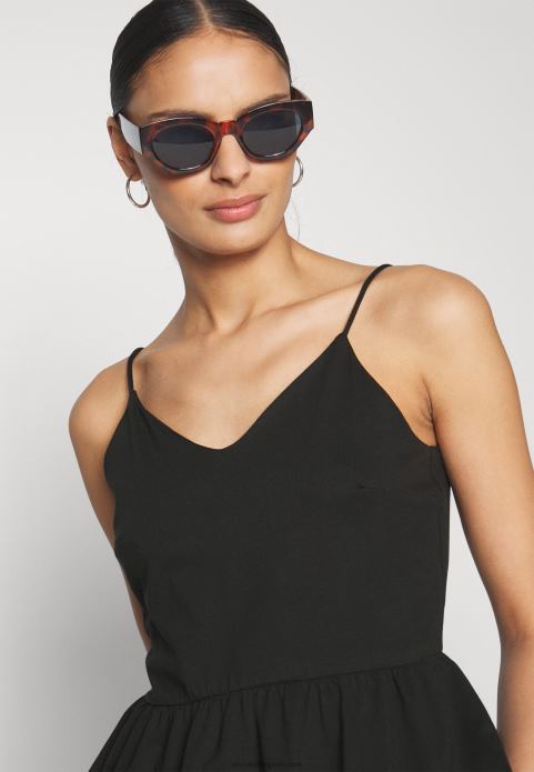 sievietes 2 iepakojumu tops melns/balts 2LHT427 Anna Field