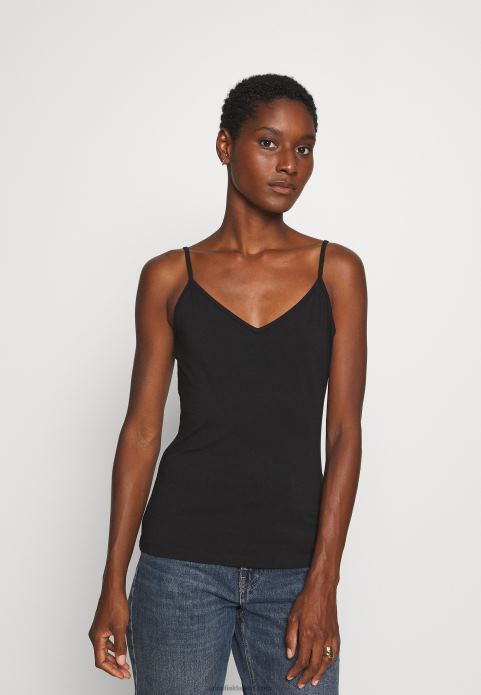 sievietes 2 iepakojumu tops melns/melns 2LHT471 Anna Field