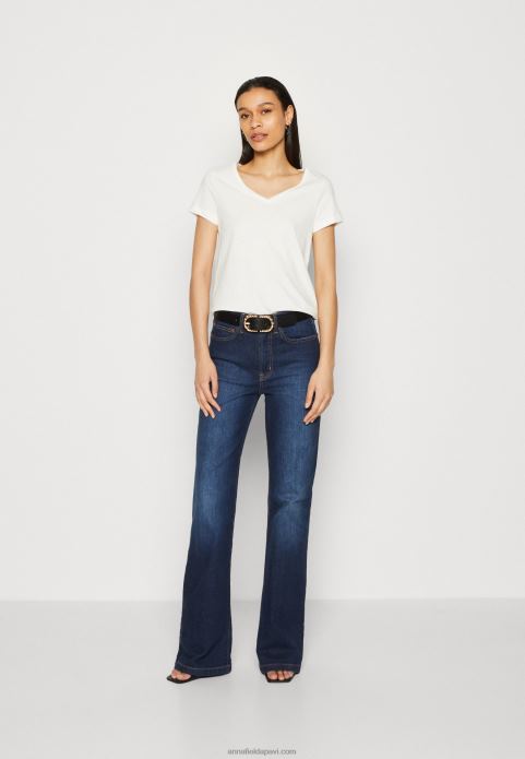 sievietes 3 iepakojumu pamata t-krekls tumši dzeltens/purpursarkans/balts 2LHT255 Anna Field