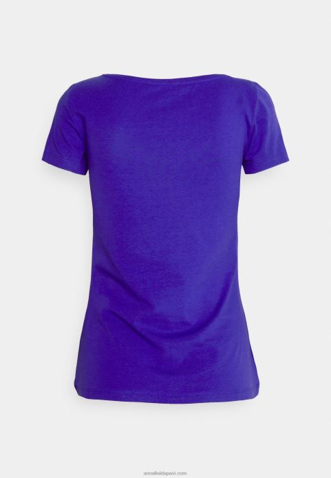 sievietes 3 iepakojumu pamata t-krekls tumši zils/rozā/balts 2LHT335 Anna Field