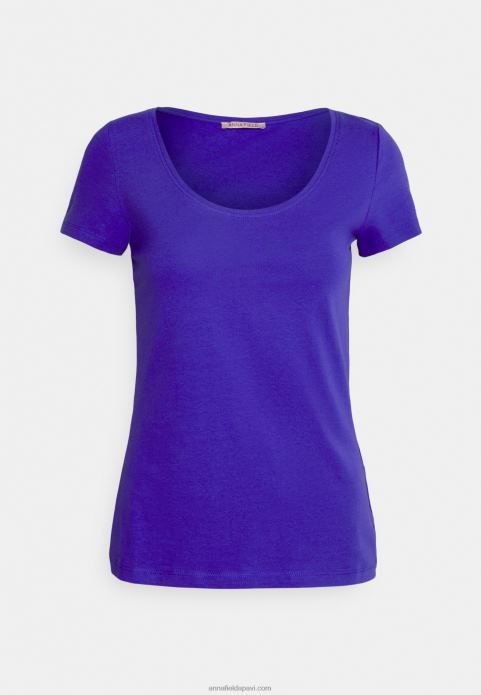 sievietes 3 iepakojumu pamata t-krekls tumši zils/rozā/balts 2LHT335 Anna Field