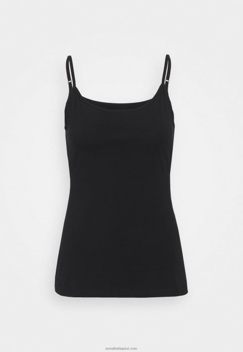 sievietes 5 paciņu tops melns 2LHT463 Anna Field