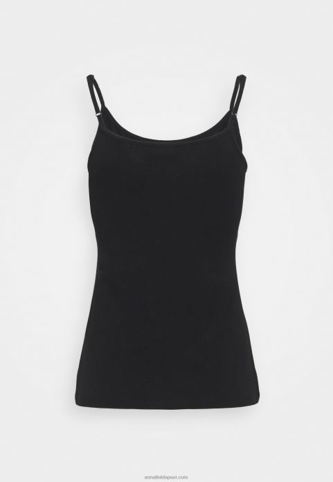 sievietes 5 paciņu tops melns 2LHT463 Anna Field