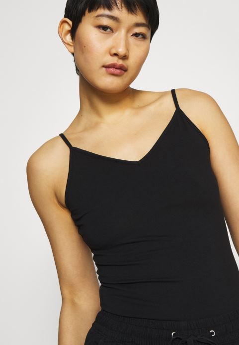 sievietes 5 paciņu tops melns 2LHT485 Anna Field