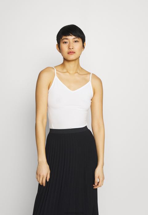 sievietes 5 pack top melns/balts/raibs gaiši pelēks 2LHT481 Anna Field