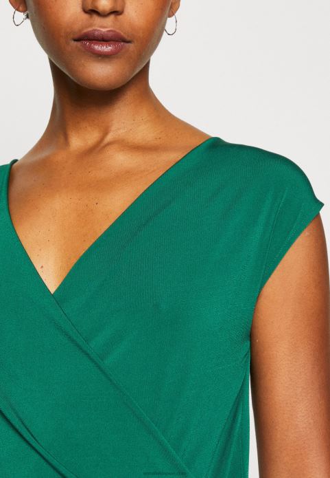 sievietes apdrukāts t-krekls zaļš 2LHT294 Anna Field