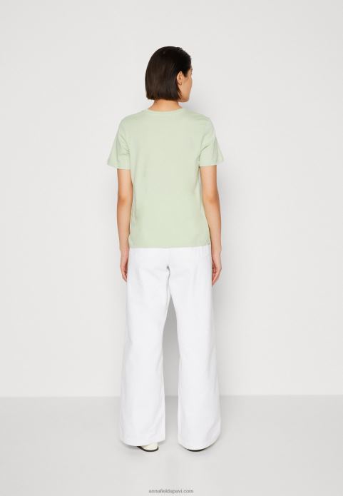 sievietes apdrukāts t-krekls zaļš 2LHT373 Anna Field