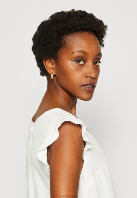 sievietes apdrukas t-krekls balts 2LHT265 Anna Field