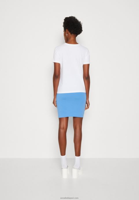 sievietes apdrukas t-krekls balts 2LHT347 Anna Field