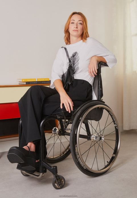 sievietes apdrukas t-krekls balts 2LHT371 Anna Field