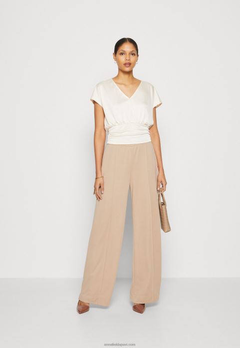 sievietes apdrukas t-krekls gaiši rozā 2LHT237 Anna Field