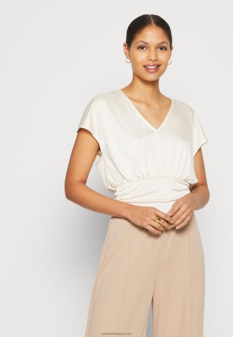 sievietes apdrukas t-krekls gaiši rozā 2LHT237 Anna Field