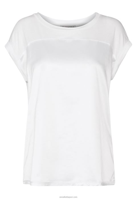 sievietes apdrukas t-krekls gandrīz balts 2LHT260 Anna Field